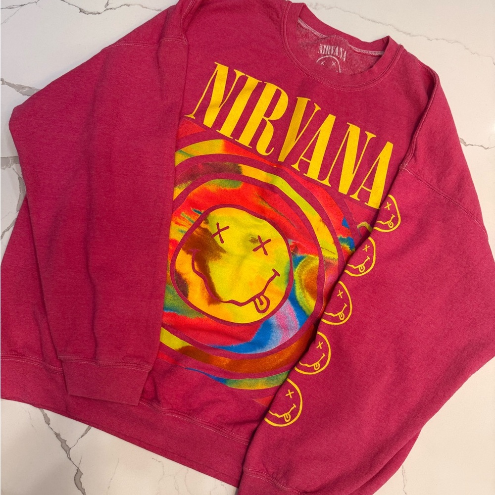 Urban outfitters NIRVANA sweatshirt